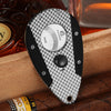 GALINER Stainless Steel Cigar Cutter Sharp Cigar Guillotine Scissors Portable Dual Blades Tobacco Cutting Sigaar Cutter