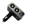 USB Power Supply Cigar Socket With Blue Lights