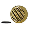 Gold Round Plastic Cigar Humidifier