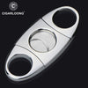 Stainless Steel Double-Edge Thickening Cigar Scissors Cigar Cutter