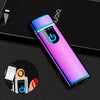 Windproof Dual Arc Rechargeable Electric Lighter for Cigarette