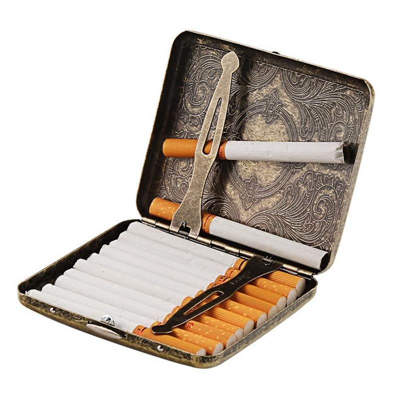 Fashion Men Cigar Tobacco Holder Pocket Box