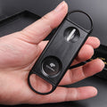 Black Stainless Steel Cohiba Cigar Cutter
