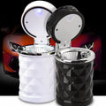 Mini Portable LED Light Car Ashtray