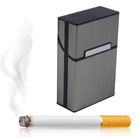 Fashion Men Creative Aluminum Smoking Cigarette Case