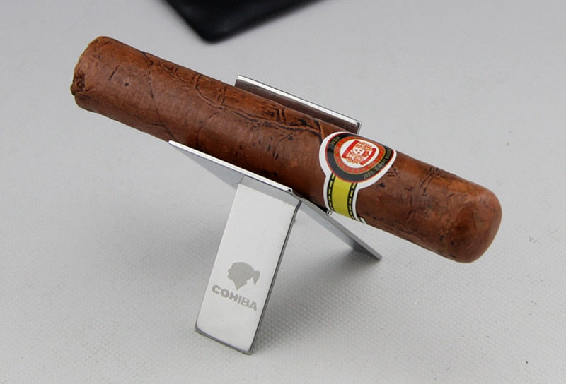 Cohiba Seat Stainless Steel Cigar Holder