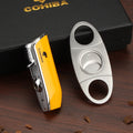 3 Jet Flame Gas Torch COHIBA Cigar Lighter